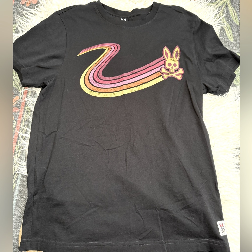 Psycho Bunny Retro/Rainbow Tee